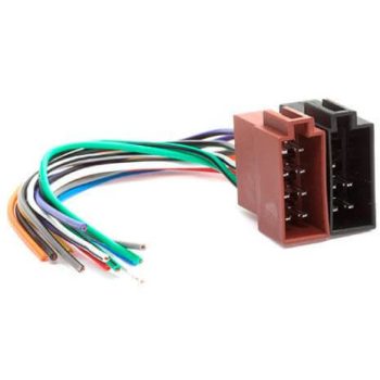 Autórádió ISO csatlakozó, aljzat párban