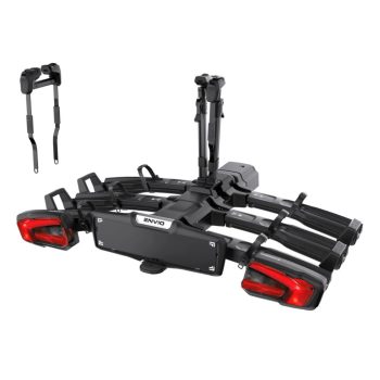   Kerékpártartó ENVIO eMAX 3 – vonóhorogra szerelhető, 3 kerékpár vagy e-bike szállítására