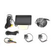 Menetrögzítő rendszer 7'' monitorral + 2 db kamerával