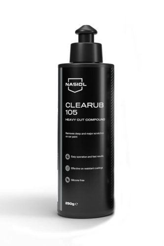 Nasiol CLEARUB 105-S polírozó paszta, erős, 250g