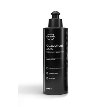   Nasiol CLEARUB 305-S polírozó paszta, közepes erősségű, 250g
