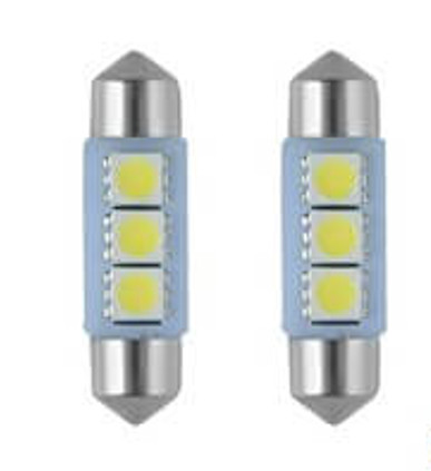 Sofita LED izzó 3 LED - 39 mm (2db)