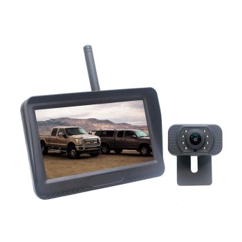   Vezeték nélküli 4,3” monitor és 2,4 GHz-es kamera szett