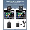 ApplePie vezeték nélküli Apple CarPlay és Android Auto adapter