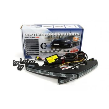 NSSC Nappali menetfény, íves 4 LED (216x22x60mm)