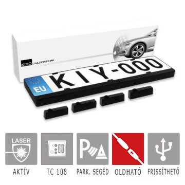 Kiyo D Ultimate AP aktív lézeres rendszer 4 érzékelővel, gyorscsatlakozóval
