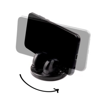   Műszerfalra ragasztható telefontartó, 360°-ban forgatható