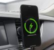 Mágneses telefontartó vezeték nélküli gyorstöltő funkcióval