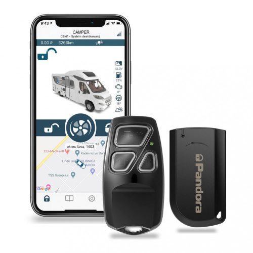 Pandora CAMPER járművédelmi rendszer