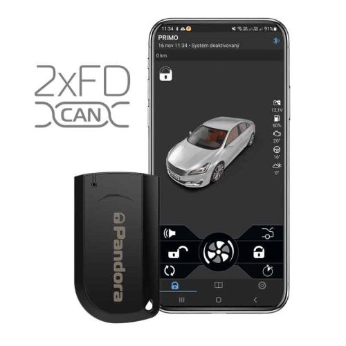 Pandora PRIMO FD CAN járművédelmi rendszer