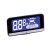 Steelmate PTS810V10 első-hátsó parkolóradar LCD kijelzővel, belső szerelésű szenzorokkal