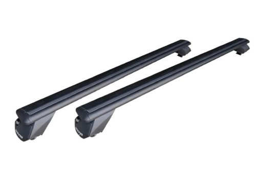 ENVIO univerzális tetőcsomagtartó normál tetőkorlátos és integrált tetősínes autókhoz, EN120W, fekete
