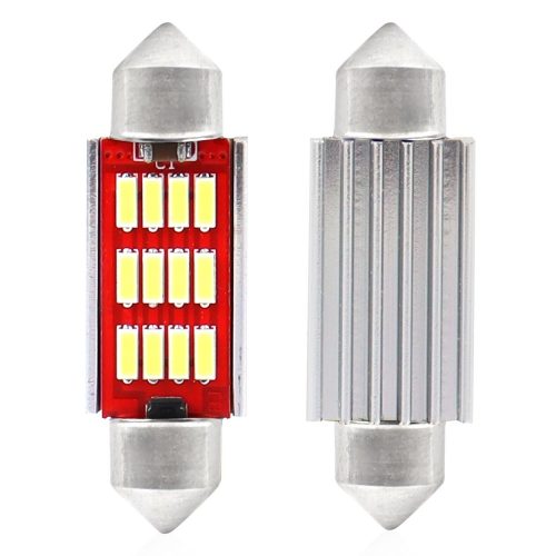 Sofita LED izzó 12 db SMD LED-el, 37mm, Can Bus kompatibilis, 1db