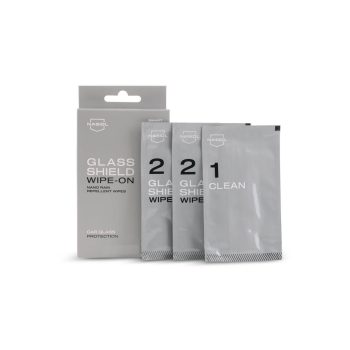   Nasiol WIPE-ON törlőkendőkészlet vízlepergető üvegvédelemmel